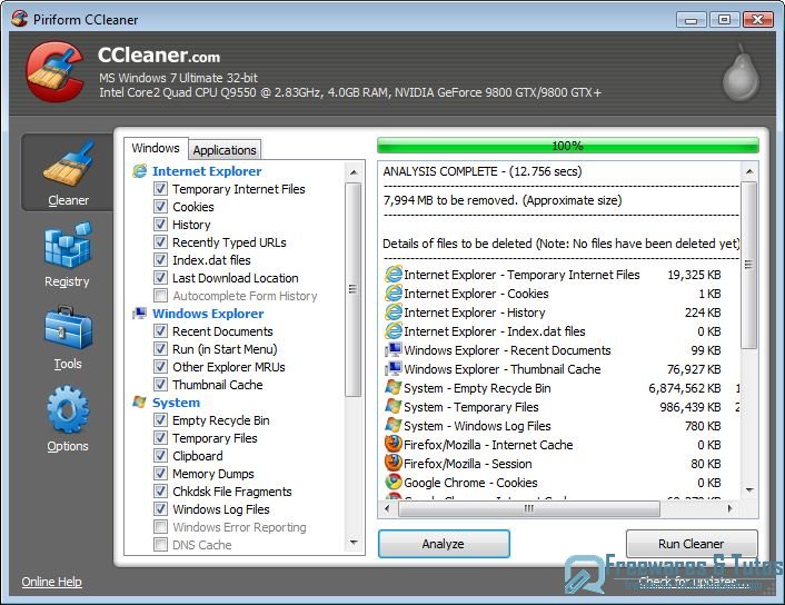 For ccleaner gratuit francais pour windows 7 64 bits pro license